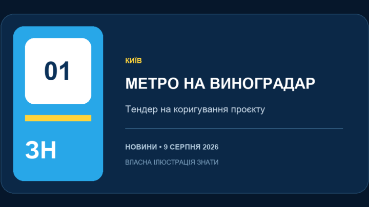 Метро на Виноградар: у Києві оголосили тендер на коригування проєкту — власна ілюстрація ЗНАТИ