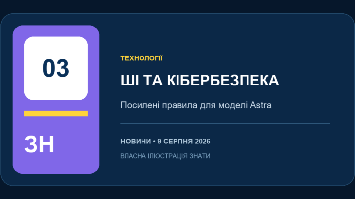 OpenAI посилює захист під час тестування Astra через потенційно критичні кіберможливості — власна ілюстрація ЗНАТИ